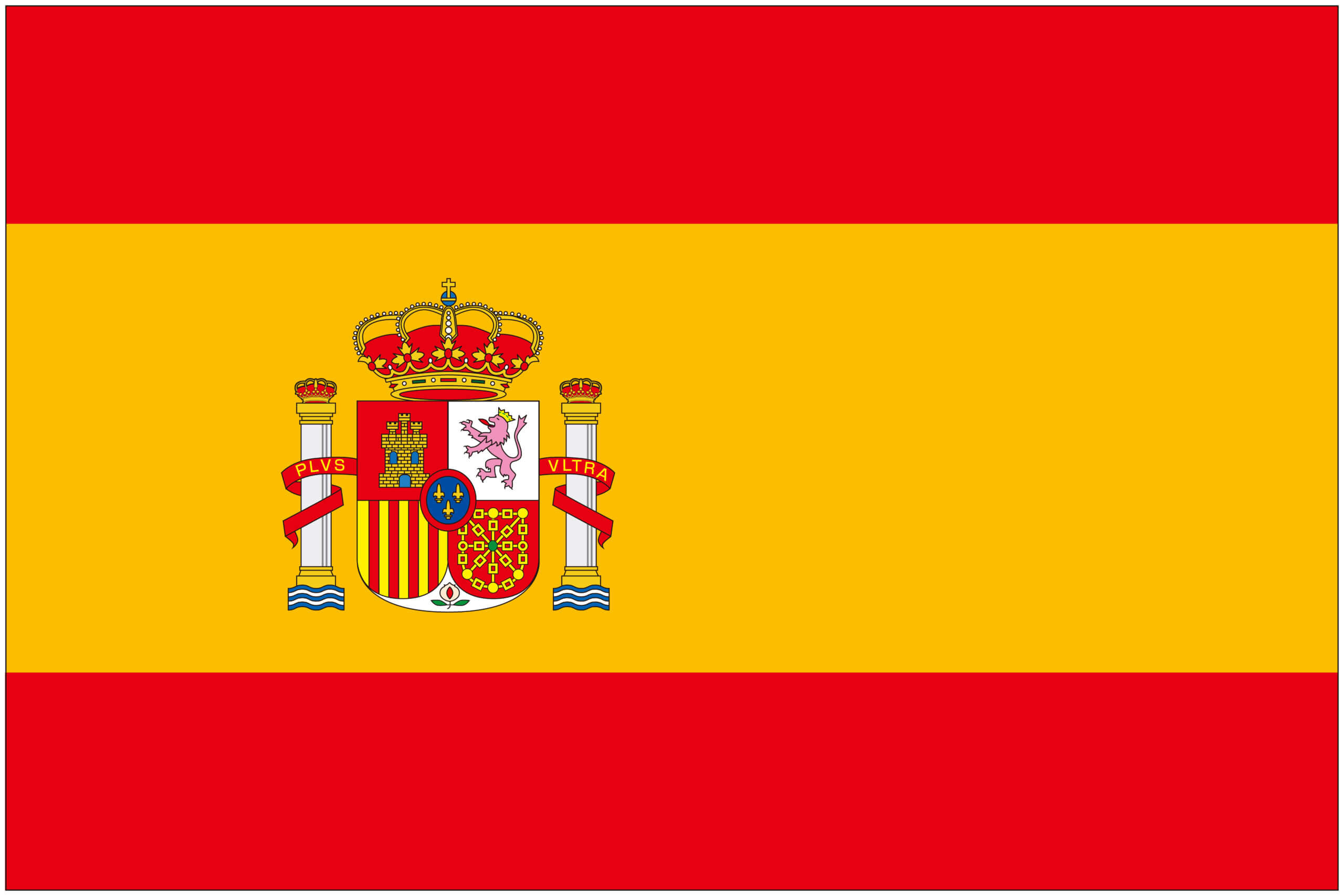 スペイン語オンラインレッスンのスペイン国旗